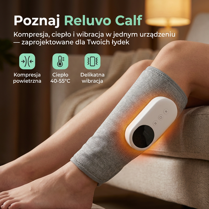 Reluvo Calf Flow™ — masażer łydek terapeutyczny 3w1