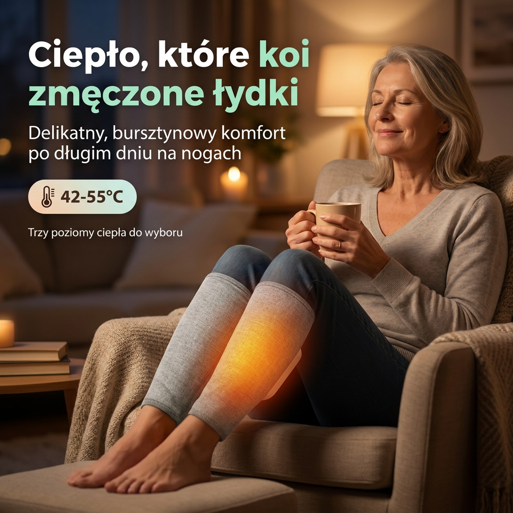 Reluvo Calf Flow™ — masażer łydek terapeutyczny 3w1