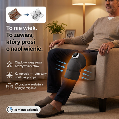 Reluvo Knee Pro™ — masażer kolana 3w1