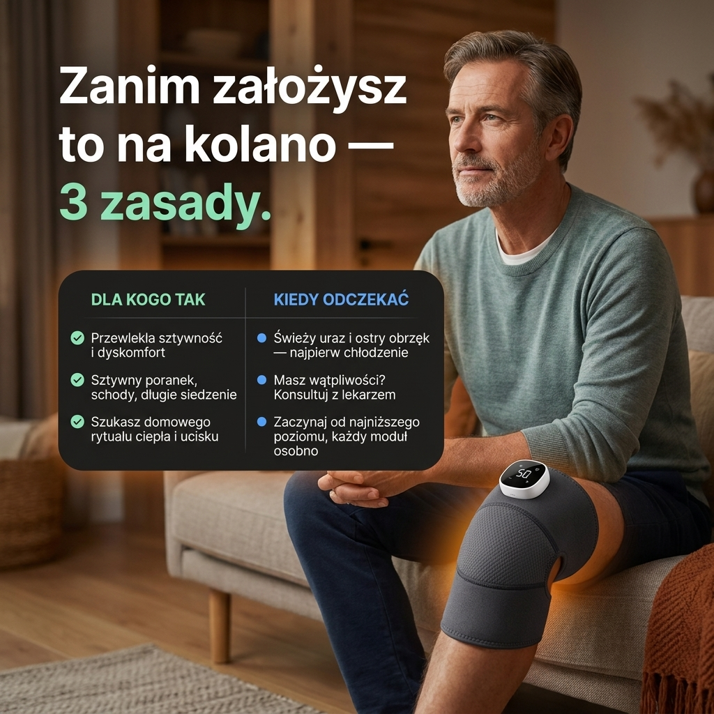 Reluvo Knee Pro™ — masażer kolana 3w1