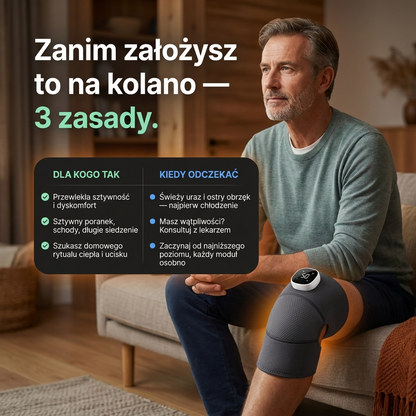 Reluvo Knee Pro™ — masażer kolana 3w1