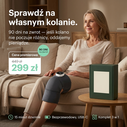Reluvo Knee Pro™ — masażer kolana 3w1