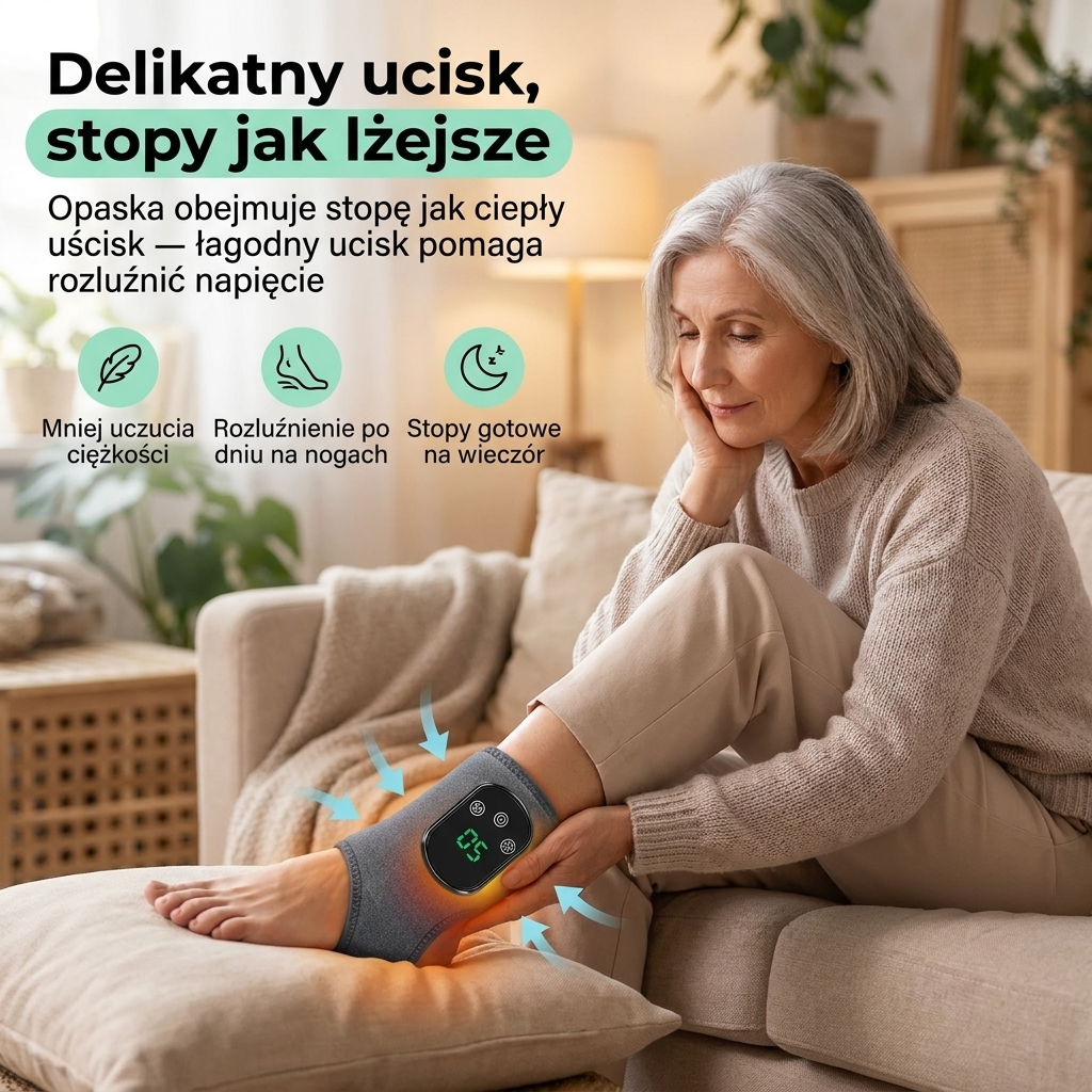 Reluvo Foot EMS™ — masażer stóp 3w1