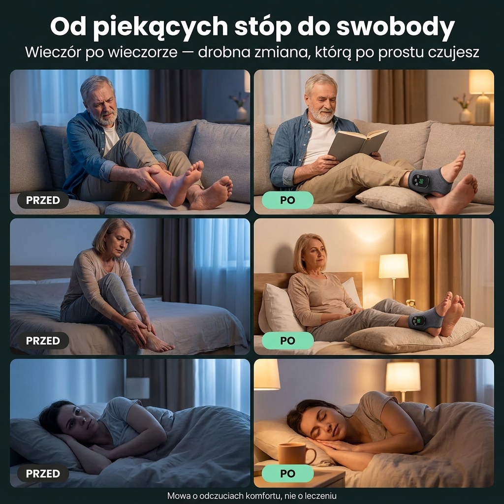 Reluvo Foot EMS™ — masażer stóp 3w1