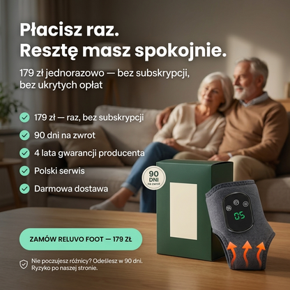 Reluvo Foot EMS™ — masażer stóp 3w1